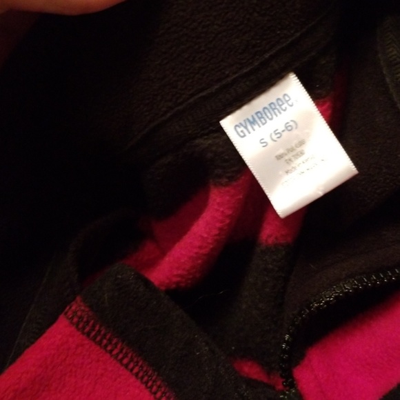 Boys 5 6 gymboree fleece zip up shirt - Picture 2 of 2